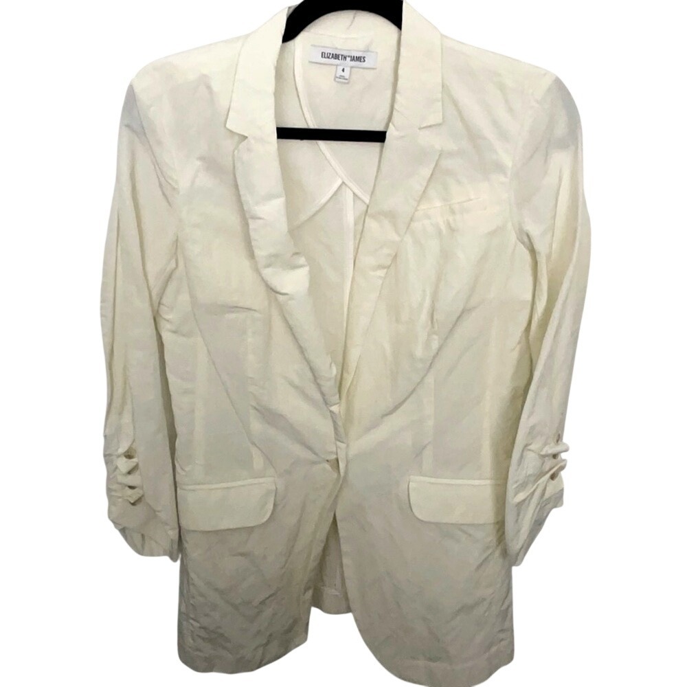 Elizabeth and James cream blazer 4